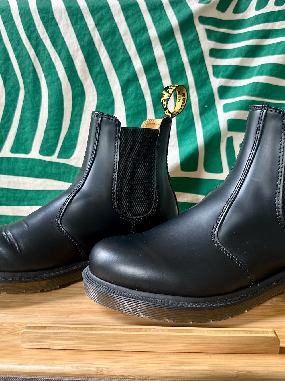 Dr. Martens Black Leather Chelsea Boots